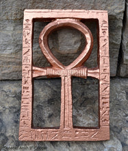 Load image into Gallery viewer, Egyptian Senebef Ankh Sculpture carving wall plaque 9" www.Neo-Mfg.com home decor d28