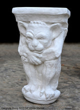 Load image into Gallery viewer, Gargoyle Irving NYC wall Shelf corbel Grotesque goblin sculpture www.NEO-MFG.com 14" Medieval