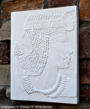 Load image into Gallery viewer, History Egyptian Amenhotep III Thebes carving wall plaque relief freize 13" www.Neo-Mfg.com Museum Replica