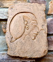 Load image into Gallery viewer, History Egyptian Akhenaten Sculptural wall relief www.Neo-Mfg.com 13" Museum reproduction L3