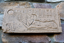 Load image into Gallery viewer, Egyptian Akhenaten as a Sphinx artifact Carved Sculpture Statue 11" ww.Neo-Mfg.com Museum reproduction e2