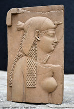 Load image into Gallery viewer, History Egyptian Queen Sculptural wall relief plaque www.Neo-Mfg.com 7.25" b30