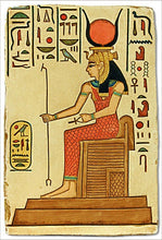 Load image into Gallery viewer, Egyptian Hathor Valley of the Queens fragment sculpture carving art 6.75" www.Neo-Mfg.com home decor k21