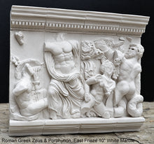 Load image into Gallery viewer, Roman Greek Zeus & Porphyrion, Gigantomachy Frieze, Pergamon Altar, East Artifact Carved Sculpture Statue 10" www.Neo-Mfg.com Museum d9