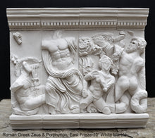 Load image into Gallery viewer, Roman Greek Zeus & Porphyrion, Gigantomachy Frieze, Pergamon Altar, East Artifact Carved Sculpture Statue 10" www.Neo-Mfg.com Museum d9