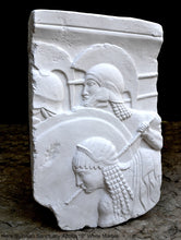 Load image into Gallery viewer, Roman Greek Hera Siphnian Sanctuary Apollo Sculptural Wall frieze plaque Fragment relief www.Neo-Mfg.com 16" home decor