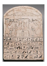 Load image into Gallery viewer, Egyptian Iretsekheru stele Thebes wall plaque art Sculpture 15.5" www.Neo-Mfg.com Museum Reproduction