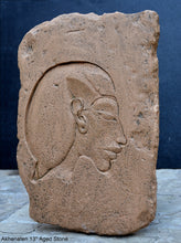 Load image into Gallery viewer, History Egyptian Akhenaten Sculptural wall relief www.Neo-Mfg.com 13" Museum reproduction L3