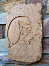 Load image into Gallery viewer, History Egyptian Akhenaten Sculptural wall relief www.Neo-Mfg.com 13" Museum reproduction L3