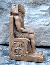 Load image into Gallery viewer, History Egyptian Khafra KHEPHREN Artifact Sculpture Statue 6" www.Neo-Mfg.com Museum reproduction