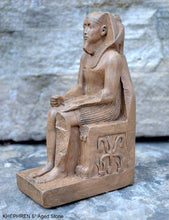 Load image into Gallery viewer, History Egyptian Khafra KHEPHREN Artifact Sculpture Statue 6" www.Neo-Mfg.com Museum reproduction