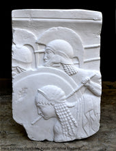Load image into Gallery viewer, Roman Greek Hera Siphnian Sanctuary Apollo Sculptural Wall frieze plaque Fragment relief www.Neo-Mfg.com 16" home decor