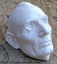 Load image into Gallery viewer, History Abraham abe Lincoln L.W Volk bust life mask full size 1860 www.neo-mfg.com
