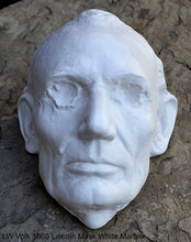 Load image into Gallery viewer, History Abraham abe Lincoln L.W Volk bust life mask full size 1860 www.neo-mfg.com