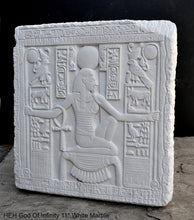 Load image into Gallery viewer, Egyptian HEH God Of Infinity Tutankhamen Fragment Plaque Wall Frieze 11" www.NEO-MFG.com