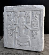 Load image into Gallery viewer, Egyptian HEH God Of Infinity Tutankhamen Fragment Plaque Wall Frieze 11" www.NEO-MFG.com