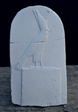 Load image into Gallery viewer, Egyptian Horus Falcon Stela Artifact Carved Sculpture Statue www.Neo-Mfg.com Wall art 8.5" Museum Reproduction g7