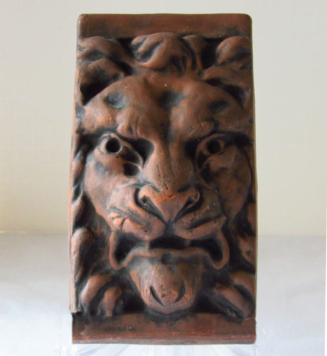 Lion wall Sculpture plaque 6.5