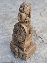 Load image into Gallery viewer, Aztec Mayan Idol Great Turtle & Sun Stone 9.5" Statue Sculpture www.Neo-Mfg.com maya