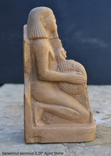 Load image into Gallery viewer, History Egyptian Senenmut senmout Artifact Sculpture Statue 8.25" www.Neo-Mfg.com Museum reproduction