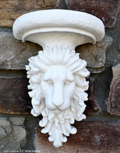 Load image into Gallery viewer, Lion sconce wall Sculpture plaque 9.5" www.Neo-Mfg.com Home decor