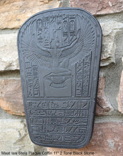 Load image into Gallery viewer, History Egyptian Maat Isis Stela Plaque Coffin Artifact Sculpture 11" www.Neo-Mfg.com home decor g19 j32