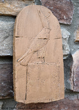 Load image into Gallery viewer, Egyptian Horus Falcon Stela Artifact Carved Sculpture Statue www.Neo-Mfg.com Wall art 8.5" Museum Reproduction g7