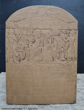 Load image into Gallery viewer, Egyptian Iretsekheru stele Thebes wall plaque art Sculpture 15.5" www.Neo-Mfg.com Museum Reproduction