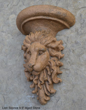 Load image into Gallery viewer, Lion sconce wall Sculpture plaque 9.5" www.Neo-Mfg.com Home decor