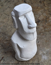 Load image into Gallery viewer, MOAI Hoa Hakananai'a Rapa Nui Stone Statue Sculpture www.Neo-Mfg.com 12" Easter island Museum reproduction