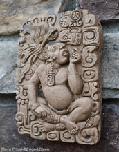 Load image into Gallery viewer, Aztec Maya Mesoamerica Priest plaque wall Sculpture relief www.Neo-Mfg.com 6" k2
