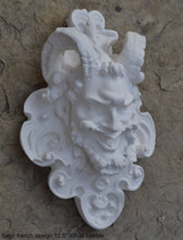 Load image into Gallery viewer, Greenman Satyr French Wall Plaque sculpture Sconce www.Neo-Mfg.com 12&quot; home decor art
