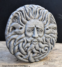 Load image into Gallery viewer, Roman Greek Gorgon's Head Temple Sulis Minerva Bath Belenos alter Sculptural Wall frieze plaque relief www.Neo-Mfg.com 7" b8