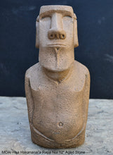 Load image into Gallery viewer, MOAI Hoa Hakananai'a Rapa Nui Stone Statue Sculpture www.Neo-Mfg.com 12" Easter island Museum reproduction
