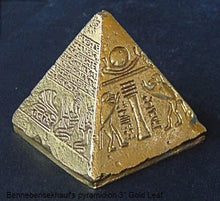 Load image into Gallery viewer, History Egyptian Bennebensekhauf's pyramidion Sculpture Statue www.Neo-mfg.com 3" Museum reproduction