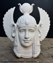 Load image into Gallery viewer, Egyptian Winged Isis in Head dress wall plaque Sculpture art 9" www.Neo-Mfg.com home decor p16