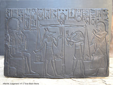 Load image into Gallery viewer, History Egyptian Afterlife Judgement Stela Plaque Artifact Sculpture 14" www.Neo-Mfg.com home decor L8