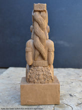 Load image into Gallery viewer, Aztec Mayan Idol Great Turtle & Sun Stone 9.5" Statue Sculpture www.Neo-Mfg.com maya