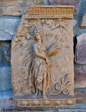 Load image into Gallery viewer, Roman Greek Dāmatēr Frieze fragment Sculpture reproduction art 13" www.Neo-Mfg.com home decor a14