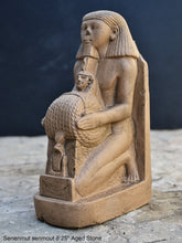 Load image into Gallery viewer, History Egyptian Senenmut senmout Artifact Sculpture Statue 8.25" www.Neo-Mfg.com Museum reproduction