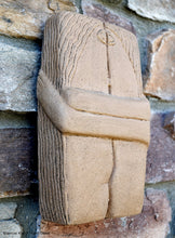 Load image into Gallery viewer, History Brancusi Kiss Sculptural wall relief www.Neo-Mfg.com 9" home plaque art