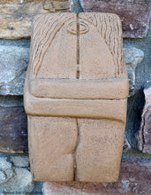 Load image into Gallery viewer, History Brancusi Kiss Sculptural wall relief www.Neo-Mfg.com 9" home plaque art