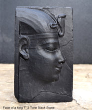 Load image into Gallery viewer, History Egyptian Stela Fragment carving Sculptural wall relief plaque www.Neo-Mfg.com 7" b29