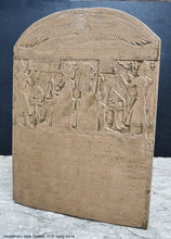 Load image into Gallery viewer, Egyptian Iretsekheru stele Thebes wall plaque art Sculpture 15.5" www.Neo-Mfg.com Museum Reproduction