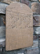 Load image into Gallery viewer, Egyptian Iretsekheru stele Thebes wall plaque art Sculpture 15.5" www.Neo-Mfg.com Museum Reproduction
