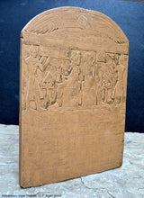 Load image into Gallery viewer, Egyptian Iretsekheru stele Thebes wall plaque art Sculpture 15.5" www.Neo-Mfg.com Museum Reproduction