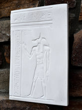 Load image into Gallery viewer, History Egyptian Anubis proffering life 12" www.Neo-Mfg.com Museum reproduction a13
