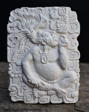 Load image into Gallery viewer, Aztec Maya Mesoamerica Priest plaque wall Sculpture relief www.Neo-Mfg.com 6" k2