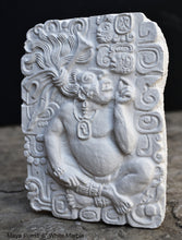 Load image into Gallery viewer, Aztec Maya Mesoamerica Priest plaque wall Sculpture relief www.Neo-Mfg.com 6" k2