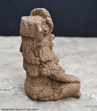 Load image into Gallery viewer, History Aztec Maya Mesoamerica Zapotec Deity Vessel Sculpture Statue www.Neo-Mfg.com 5.5"